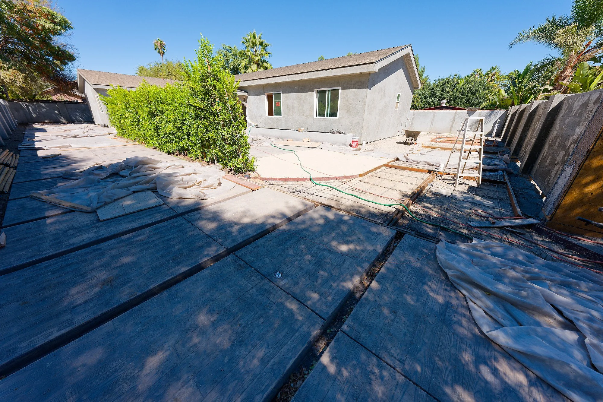 Work in progress — 4: Home construction and renovation in progress